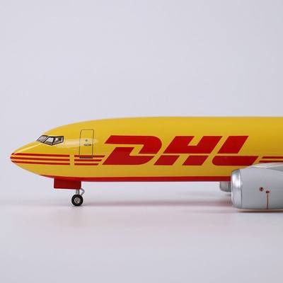 飞机模型DHL中外运敦豪航空货运公司波音737仿真航模礼品收藏摆件