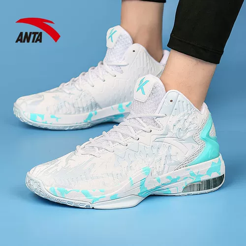 Anta Basketball Shoes Мужские шаги официальной сайт Topson's Flagsee Sports Shoes kt3 Frenzy 4 Water Flower 3 подлинные высокие туфли