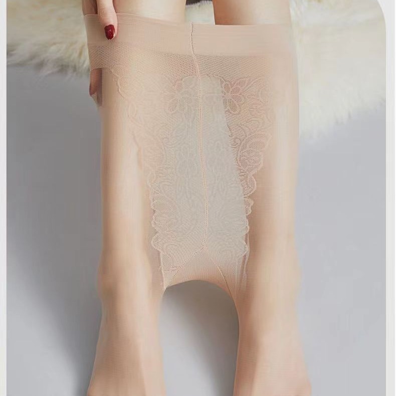 超薄夏季T裆加档包芯丝袜比基尼