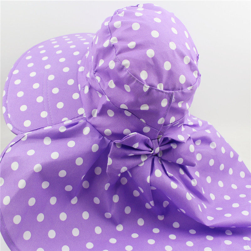 女士帽子 夏季大沿戴口罩遮阳防晒帽 大帽檐采茶帽 登山帽透气罩