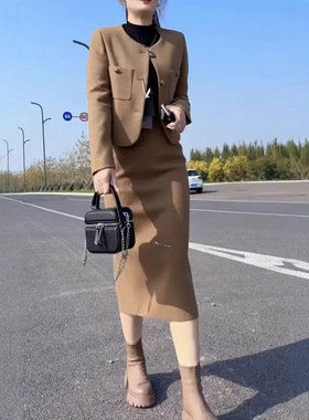 今年流行特惠241061大爱美依缘2025网红爆款洋气名媛风纯色外套+