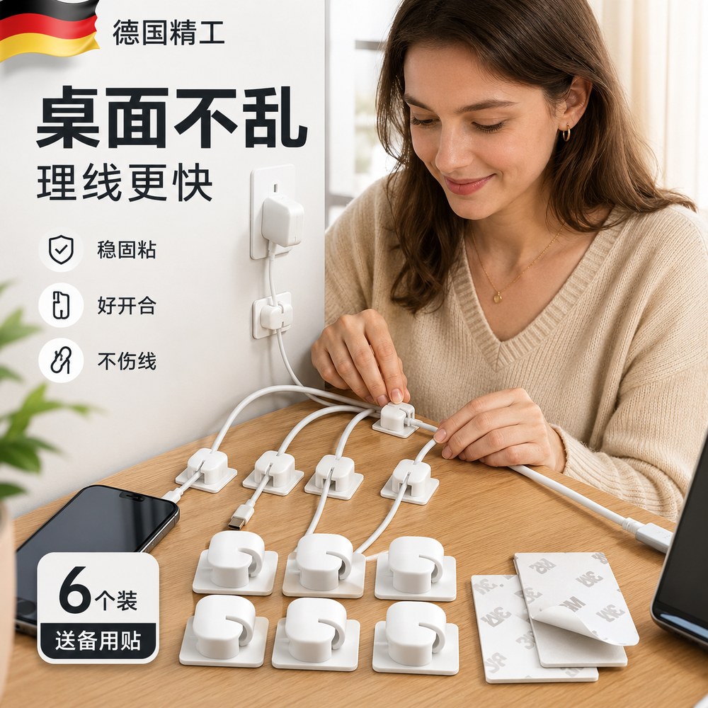 【央ma力荐】理线器电线收