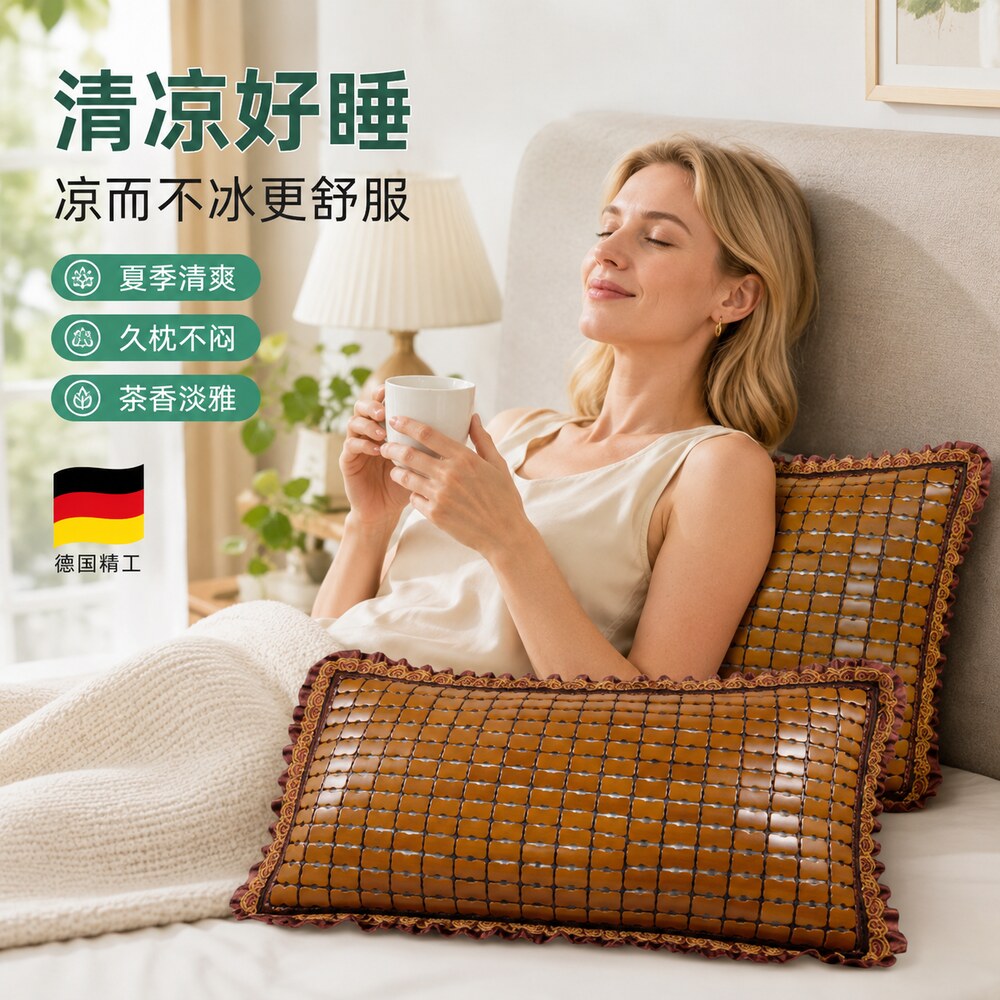 夏季枕头凉席成人凉爽麻