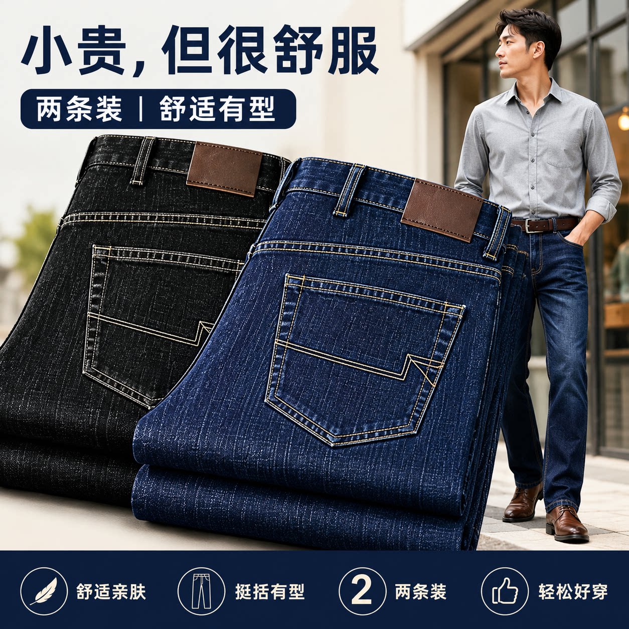【央ma力荐】显瘦百搭裤子