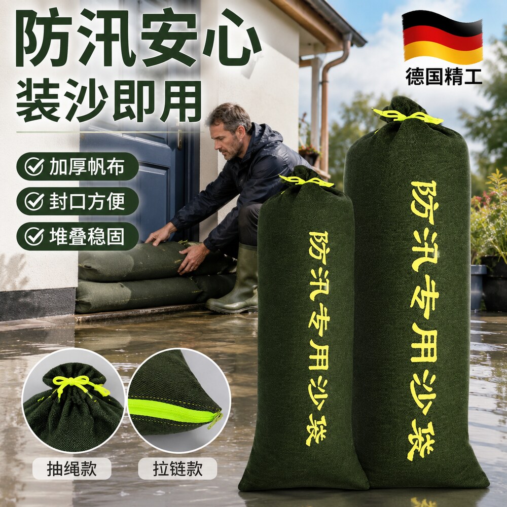 防洪防汛专用沙袋加厚加