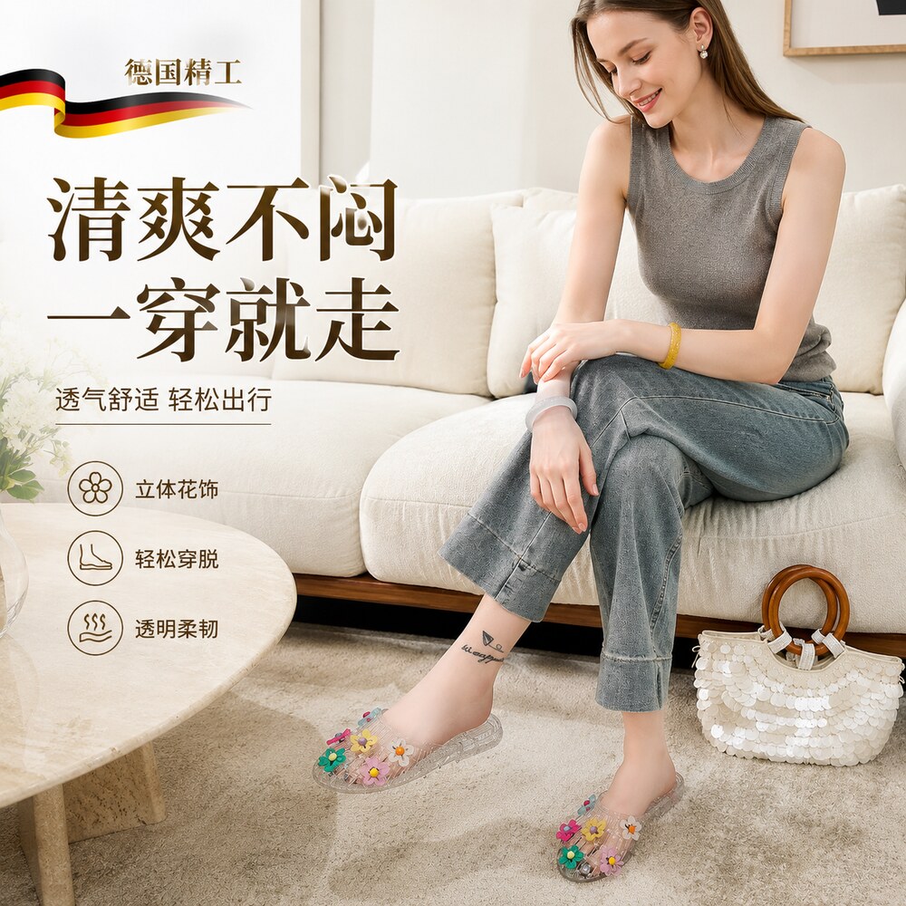 包头拖鞋女夏季韩版时尚