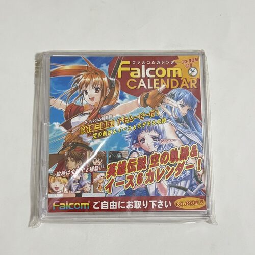 正版Falcom日历纸卡英雄传说空之轨迹伊苏6幻想三国志DEMO周边