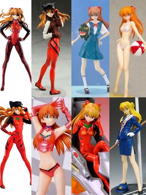 明日香新世界福音战士手办现货