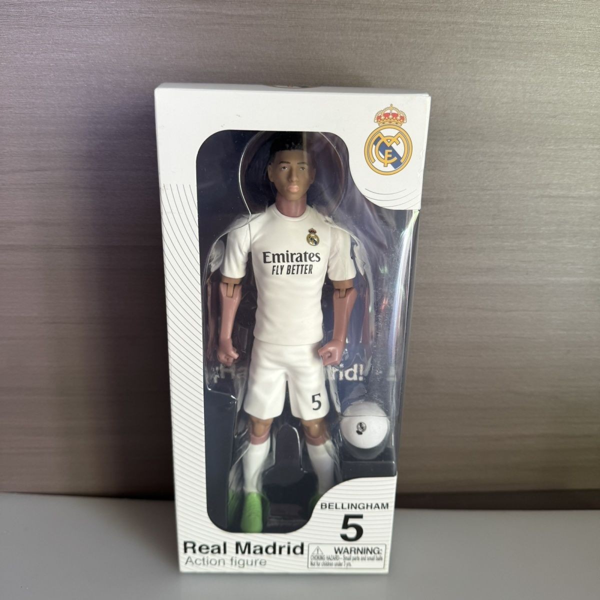 正版足球明星皇家马德里皇马贝林厄姆手办摆件可动模型男生礼物