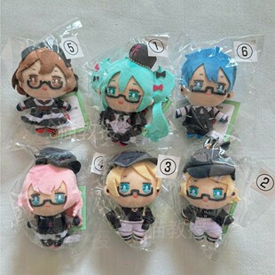 正版官谷初音未来毛绒公仔玩偶挂件miku镜音kaito一番赏动漫周边