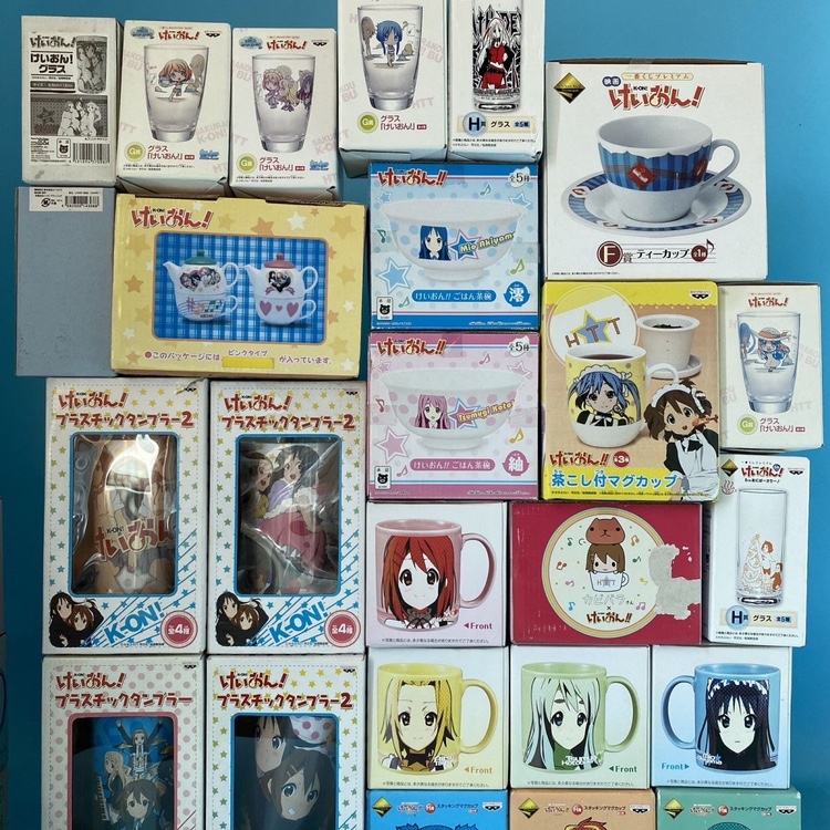 cospa轻音少女一番赏瓷器周边