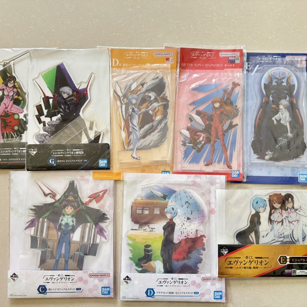 正版万代新世纪福音战士E