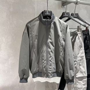 休闲宽松外套潮 2025秋季 新款 日系立领棒球服夹克男士 百搭纯色工装