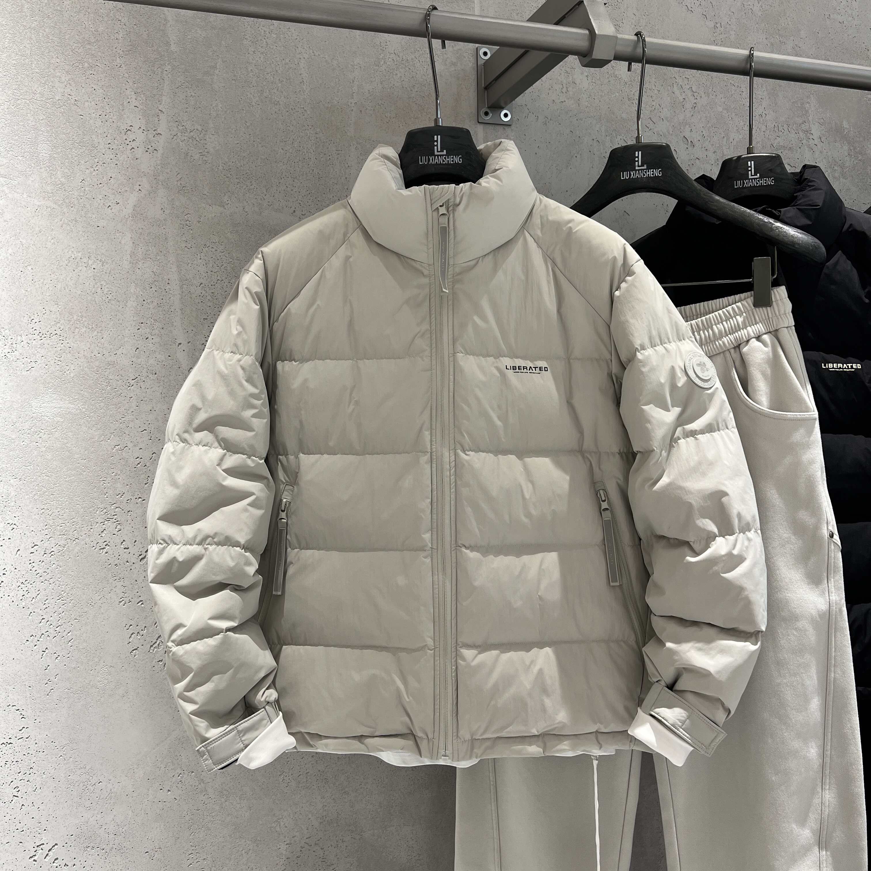 冬季立领面包羽绒服男士潮流轻便羽绒外套白鸭绒保暖时尚夹克上衣,男装,羽绒服,淘宝优惠券,粉丝福利购,淘宝优惠卷