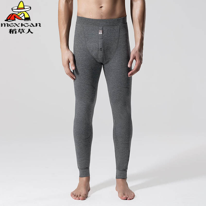 稻草人加绒加厚保暖裤男士护膝羊毛混纺打底秋裤宽松棉毛裤152618,女士内衣/男士内衣/家居服,保暖裤,淘宝优惠券,粉丝福利购,淘宝优惠卷