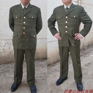 老式04款式夏常服春秋常服上衣裤子套装　老款春秋西服衬衣