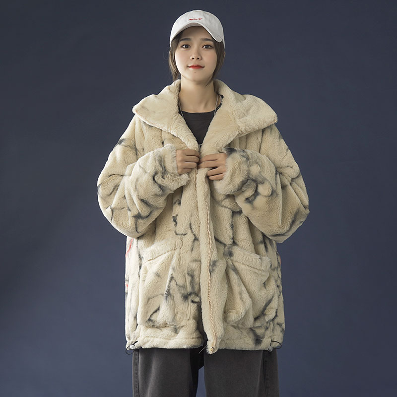 Fall / winter 2020 new casual cotton coat coat loose cotton clothing fashion fashion brand versatile neutral style