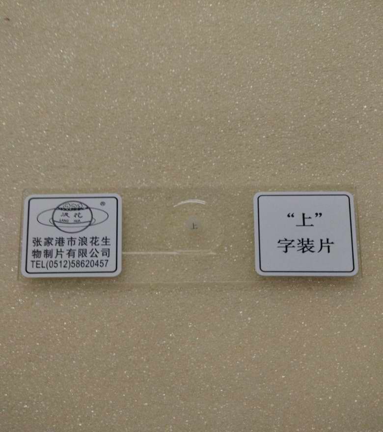 43602上字装片切片中小学教学生物玻片切片浪花牌教学仪器