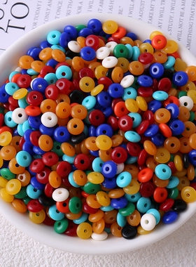 亚克力3*6mm金刚星月菩提民族风