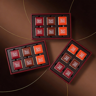 RaterKISS瑞特之吻纯可可脂方块巧克力结婚喜糖礼盒装成品伴手礼