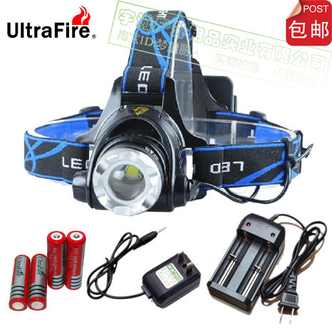 Ultrafire变焦头灯 10W变焦头灯 调焦头灯