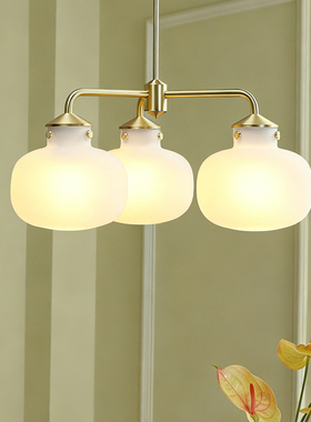 诺乐适全光谱卧室吊灯餐厅灯2025新高级轻奢Raito奶油风客厅吊灯