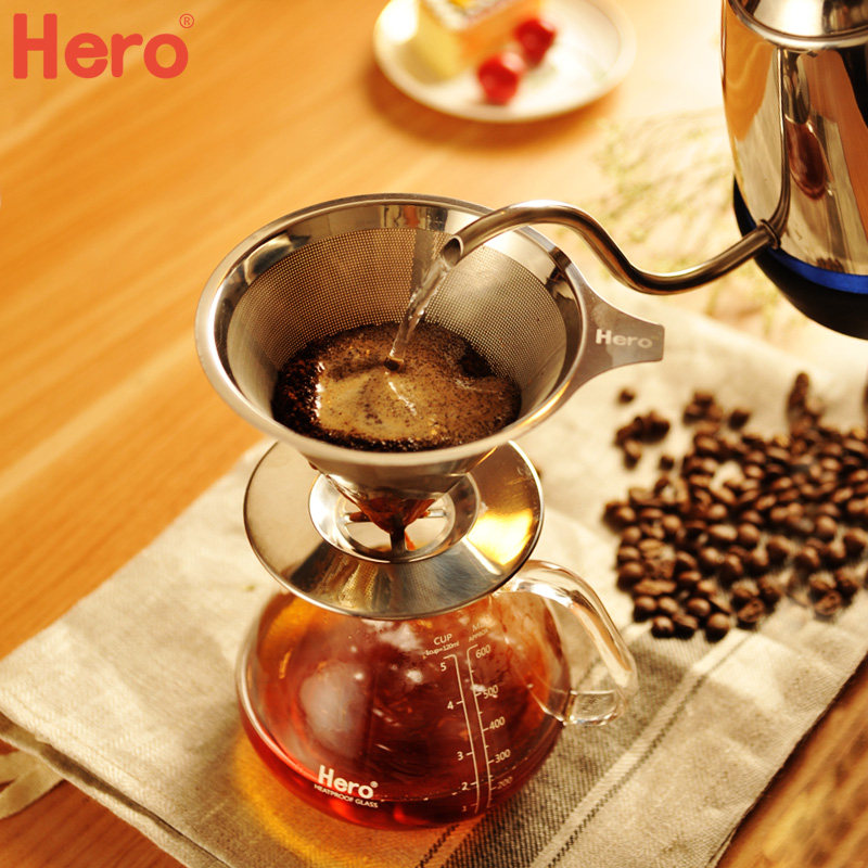 hero 咖啡过滤网手冲壶滤杯不锈钢过滤网 滴漏式咖啡壶过滤杯在类目 餐饮具, 咖啡器具, 咖啡壶中 - 来自Buy2taobao.com提供专业的淘宝代购服务