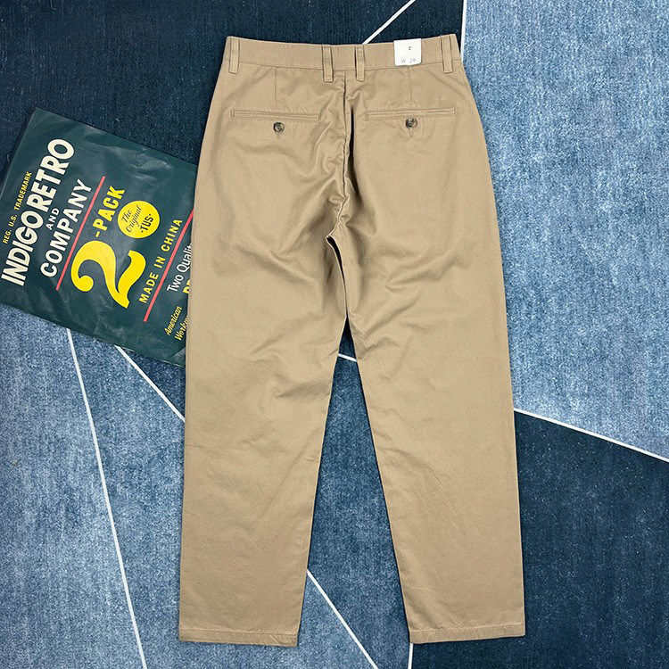 春季薄款全棉休闲裤男美式休闲