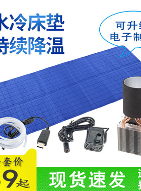 水冷床垫夏季降温神器凉席水循环制冷床垫单双人垫子配件学生宿舍