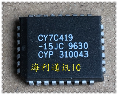 CY7C419-15JC,CY7C419-10JC,CY7C419-20JC  实图现货
