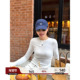 YANGLE_长袖 白色内搭打底衫 T恤女2025新款 秋冬chic上衣天丝棉修身