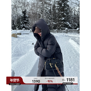 YANGLE_2025年冬季新款鹅绒服女长款高级感超好看保暖羽绒服外套