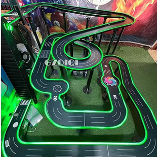 奇奇弹珠赛道大型竟技狂飙跑道TOP重力滚珠急速索道灯光弹射器
