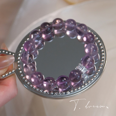 nicedream冰葡萄紫水晶转运手串