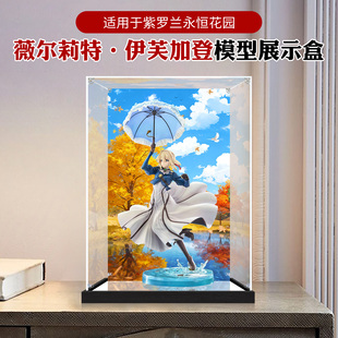 亚克力展示盒适用紫罗兰永恒花园 薇尔莉特•伊芙加登手办防尘盒