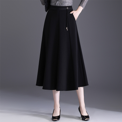 半身裙梨型身材遮胯显瘦A字女裙
