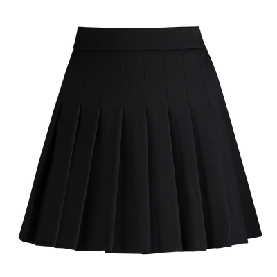 百褶裙半身裙短裙小黑裙