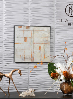 罗曼提新中式花艺玄关边柜合金马磨砂葡萄饰品摆件售楼处样板间软