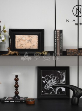 罗曼提海派中古风格创意花艺饰品长鼻兽摆件书房书柜样板间售楼处