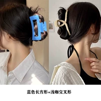 Синий прямоугольный+легкий кофейный крест