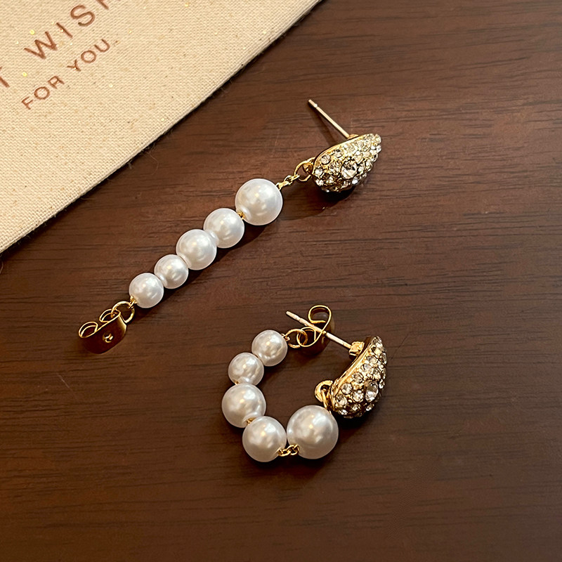 耳环女小众轻奢高级感耳扣2024年新款爆款潮气质耳钉独特耳饰品女,饰品/流行首饰/时尚饰品新,耳环,淘宝优惠券,粉丝福利购,淘宝优惠卷