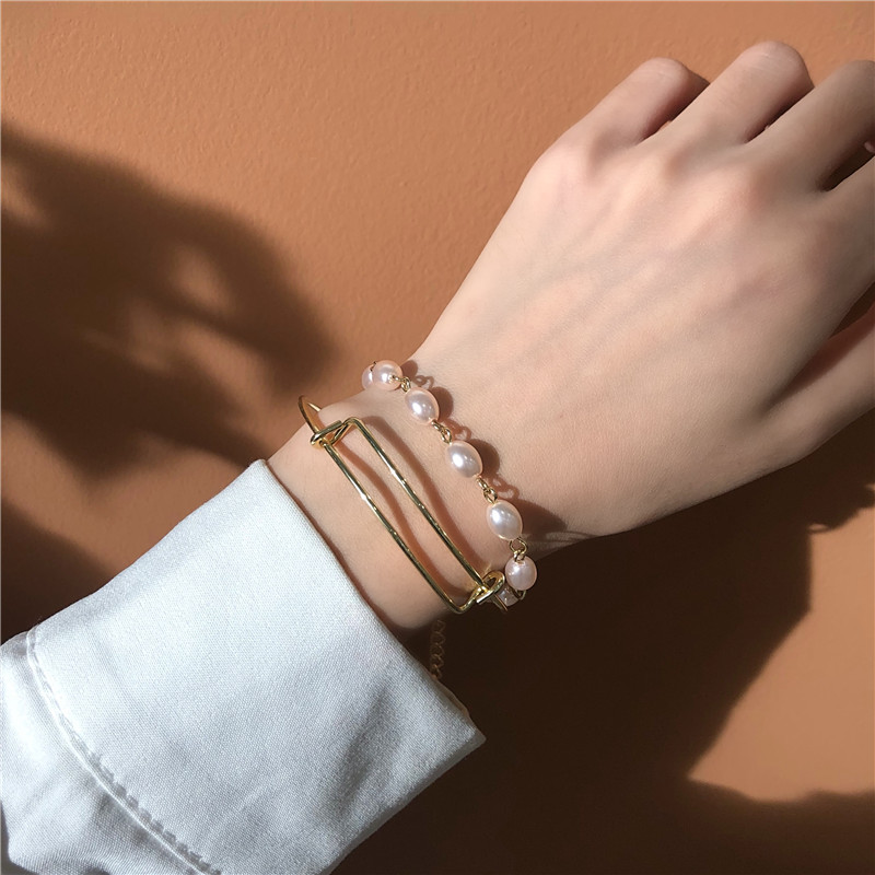 韩国复古巴洛克珍珠镂空超仙少女