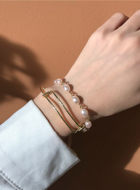 韩国复古巴洛克珍珠镂空超仙少女