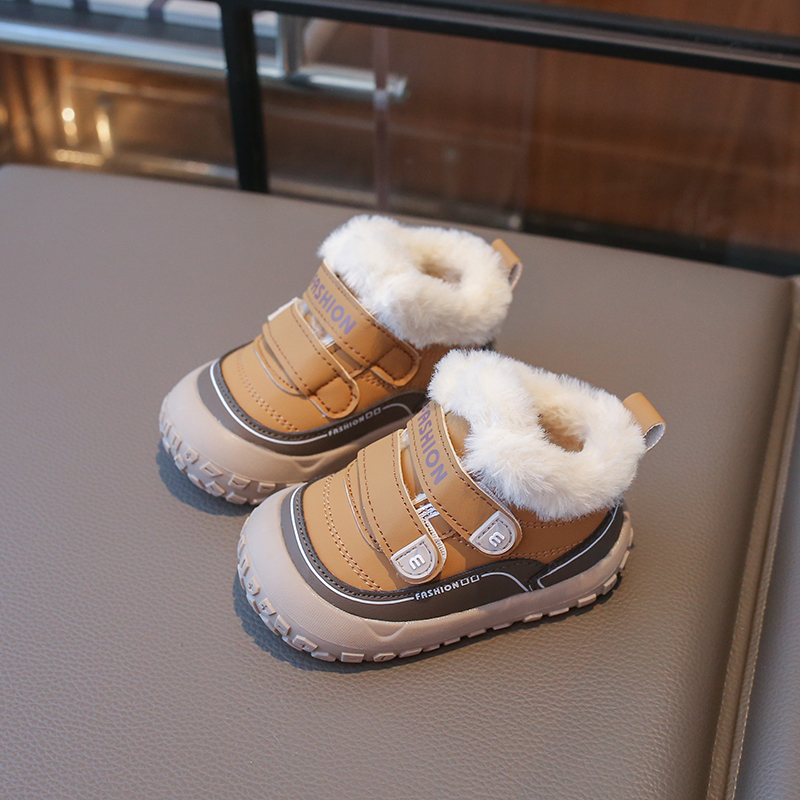 2025冬季加绒加宝宝学步鞋男女鞋