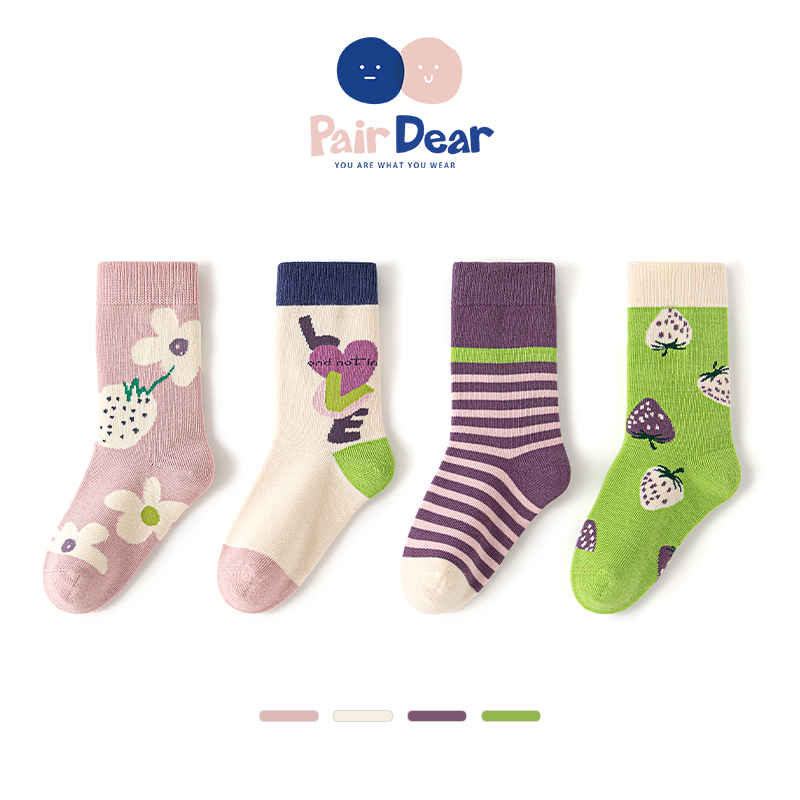 「青森美人」女童袜子秋冬