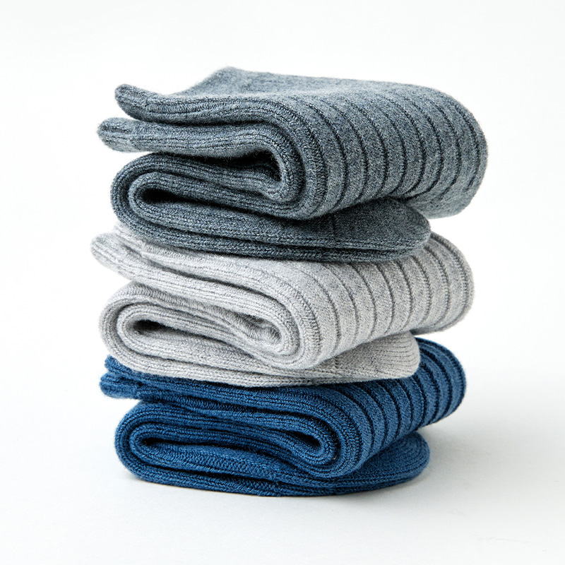 「羊绒+羊毛」儿童袜子松软保暖