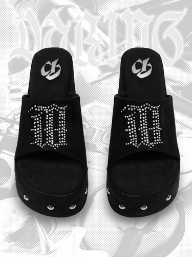 性感辣妹厚底拖鞋Dar1ng坡跟夏日