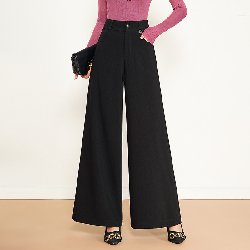 宽松遮肉显瘦休闲直筒阔腿