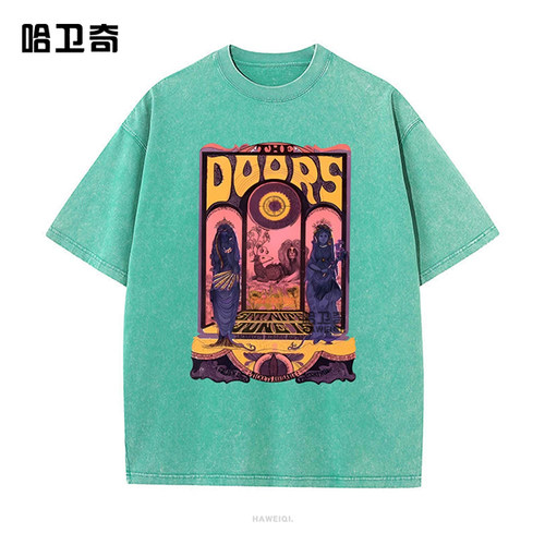 The Doors 60's Concert Tee大门乐队60年代演唱会短袖T恤情侣款