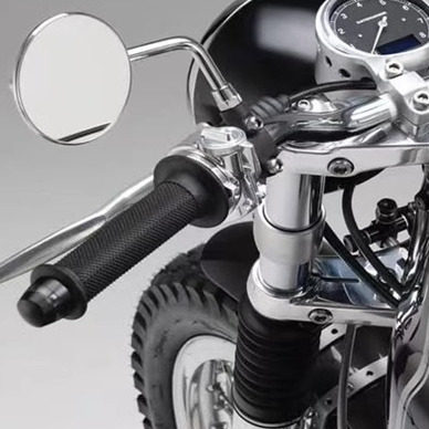 适用凯旋T100 T120街双速双 小攀爬 THRUXTON改装改装复古后视镜